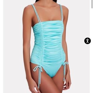 Baobab Ancla Ruched One Piece Swimsuit